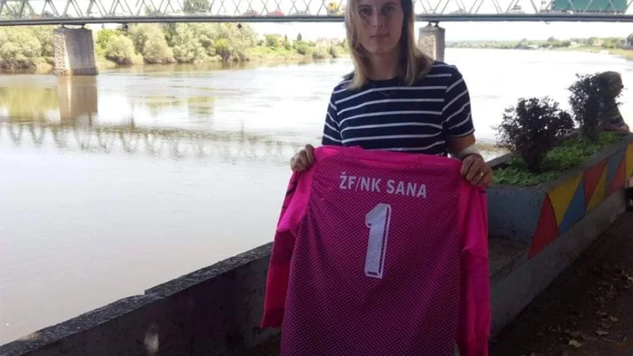 Jelena Gvozderac u Sani, Ženska Prva liga Federacije BiH