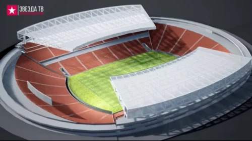 Kako će izgledati novi Zvezdin stadion (video)