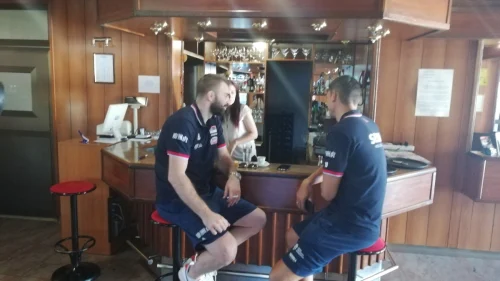 Odbojkaši Srbije na Palama (video)