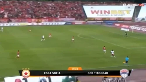 Težak poraz OFK Titograda u Sofiji