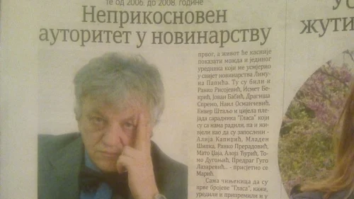 Počast i poštovanje kolumnisti našeg sajta i Žurnala Tomi Mariću