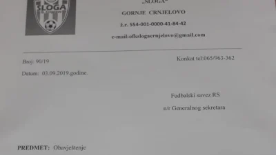 Kada vi odete, mi se vraćamo, Prva liga Republike Srpske