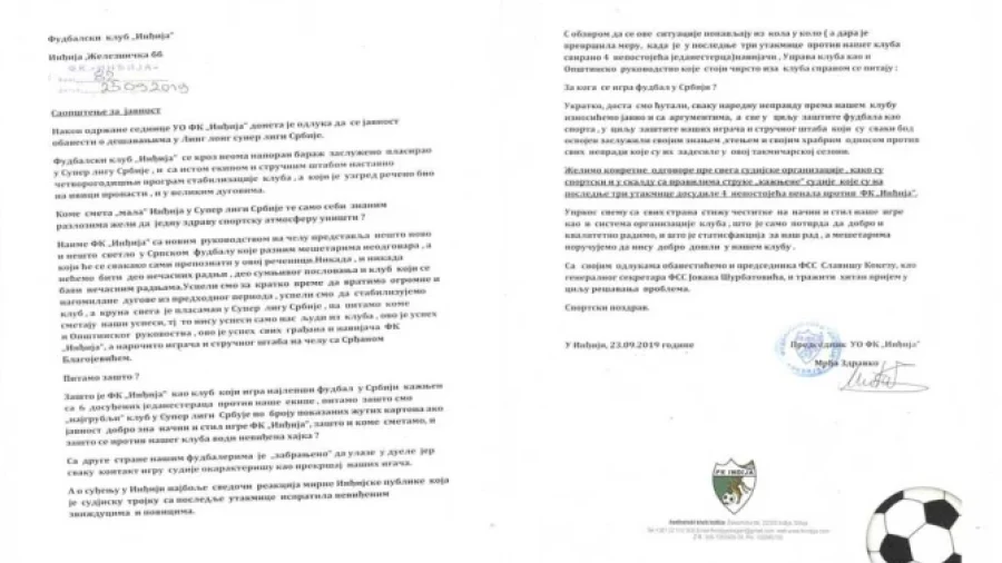 Kome smeta osveženje za srpski fudbal !?