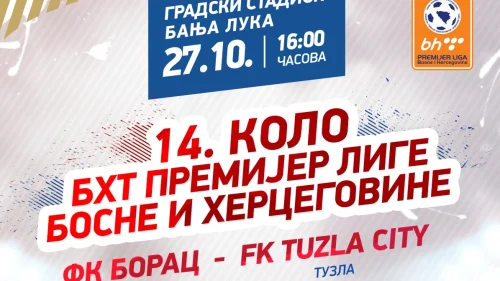 Borac čeka Tuzlu, Premijer BH Telecom liga