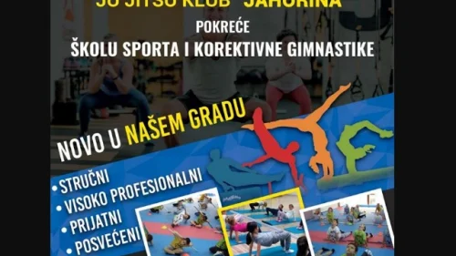 Nešto novo na Palama: JJK Jahorina pokreće Školu sporta i korektivne gimnastike