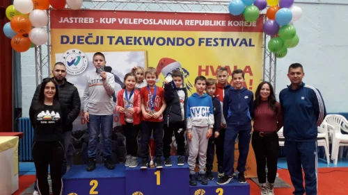 Šest medalja za tekvondoiste iz Dervente u Zagrebu