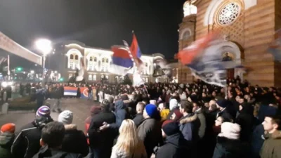 Navijači Borca uz Srbe Crne Gore, Premijer BH Telecom liga
