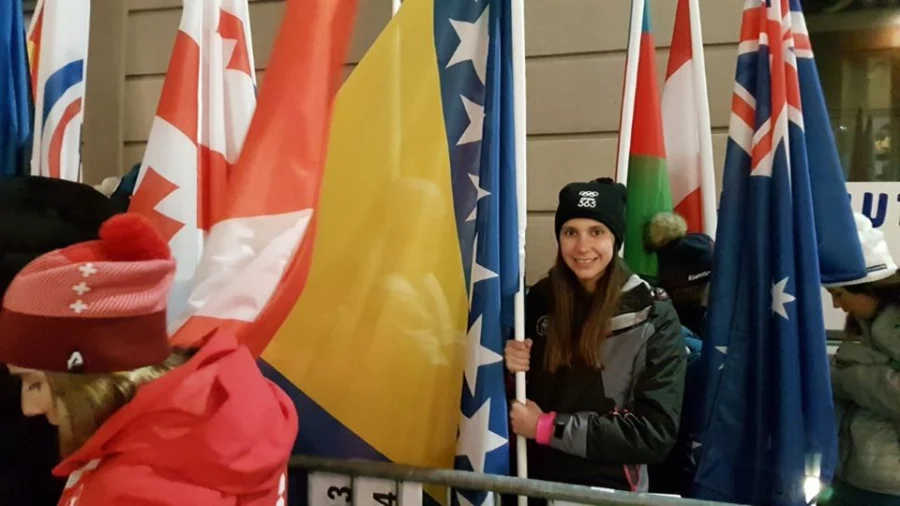 Sara Plakalović nosila zastavu BiH na zatvaranju Olimpijskih igara mladih