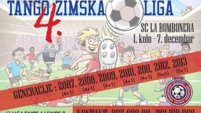 Za vikend završetak još jedne Tangove ''Zimske lige''