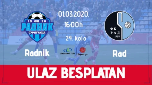 Pred Radnikom još jedan bitan meč,  Krunić: Jesmo favoriti na svom terenu, ali moramo to i da dokažemo