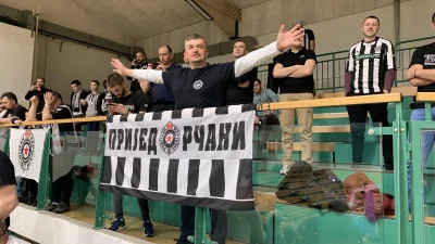 Grobari uz Partizan