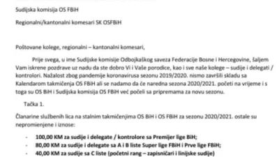 Sudije, dajte novac