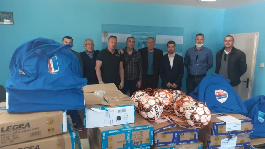 Čelnici PFS IS uručili opremu Drini i Rudom, Druga liga RS – Istok