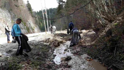 Radnici OC Jahorine čistili planinu