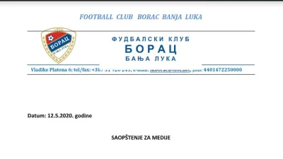 Smanjene plate u Borcu, Premijer BH Telecom liga