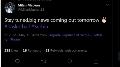 Vraća li se Mačvan u Partizan ?, ABA liga