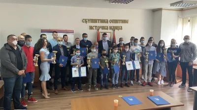 Opština Istočna Ilidža nagradila najbolje sportiste: Mila Petrović i Vuk Elez ponovo laureati