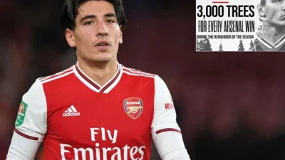 Svaka Ppobjeda donosi 3000 sadnica, Engleska: Premier League