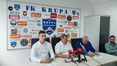 Marić obavio prozivku, Krupa sa dva pojačanja, Prva liga Republike Srpske