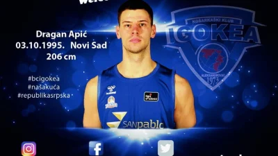 Razišli se Igokea i Apić, Igosi ekspresno našli zamjenu