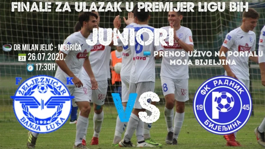 Finale Radnik - Željezničar Sport tim, Omladinska liga BiH - Sjever B