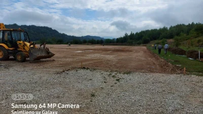 Odmiču radovi na pomoćnom terenu Slavije, m:tel Prva liga Republike Srpske