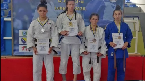 Sparta nastavlja donositi medalje: Anđelina Regoje bronzana na prvenstvu BiH