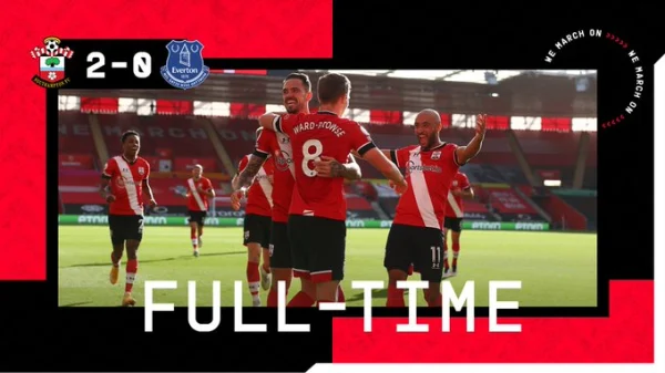 Sautempton nanio prvi poraz Evertonu, Engleska: Premier League