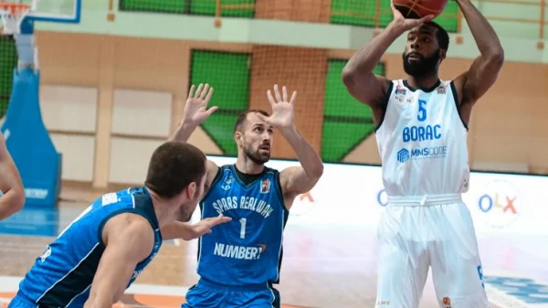 Borac bio blizu pobjede, Dejvis tragičar, ABA 2 liga