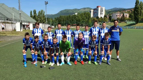 Mlađi pioniri Slavije na Zimskoj ligi