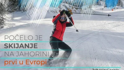 Jahorina krenula danas