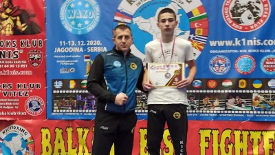 Viktor Milić srebrni u Jagodini