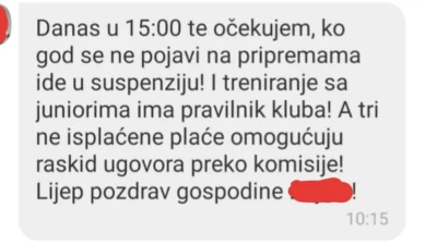 Klupski čelnik prijetio igraču, m:tel Prva liga Federacije Bosne i Hercegovine 20/21