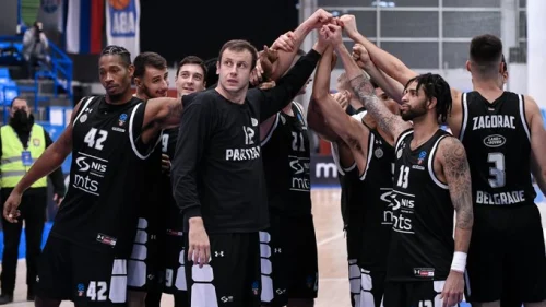 Korona u Partizanu, ABA liga