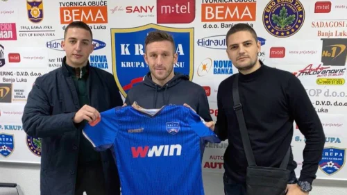 Muminović za jači vezni red Krupe, m:tel Premijer liga BiH