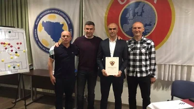 Zoran Erbez stekao UEFA PRO licencu, m:tel Prva liga Republike Srpske