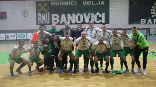   U Banovićima bez pobjednika, Banovići - Hercegovina 5:5, Plej - of za prvaka Federacije BiH
