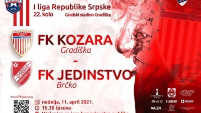 Kozara oprezna pred Jedinstvo, m:tel Prva liga Republike Srpske
