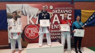 Marina Kurteš prvakinja Bosne i Hercegovine!