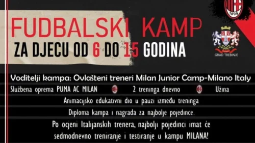 Milan u Trebinju, Omladinska liga FS RS