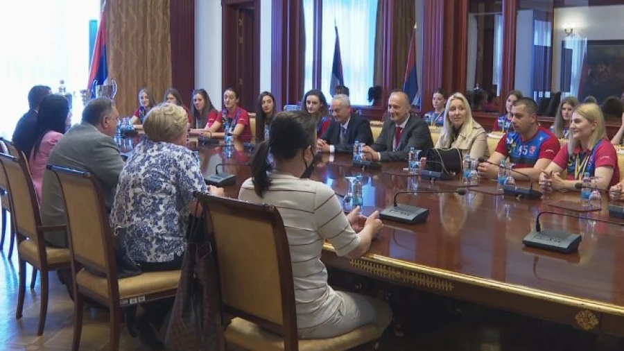 Prijem za rukometašice Borca, Premijer liga BiH