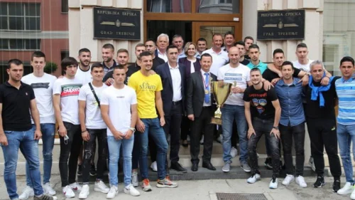 Prijem za igrače Leotara, m:tel Prva liga Republike Srpske