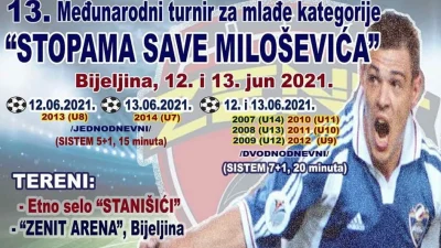 Počinje turnir ''Stopama Save Miloševića''