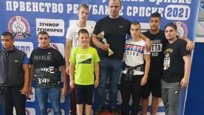 Na Prvenstvu Republike Srpske za starije pionire i juniore osam medalja za Džudo klub "Romaniju" Pale