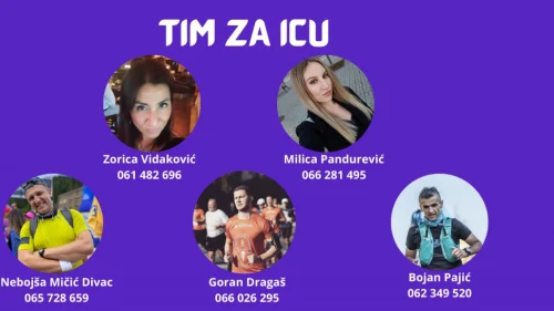 Tim za Icu prodaje kilometre: Trkači iz Istočnog Sarajeva učestvuju u humanoj misiji