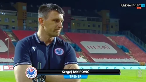 Jakirović: Nema euforije, m:tel Premijer liga BiH