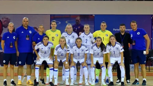 Prva zvanična pobjeda ikada ženske futsal reprezentacije BiH