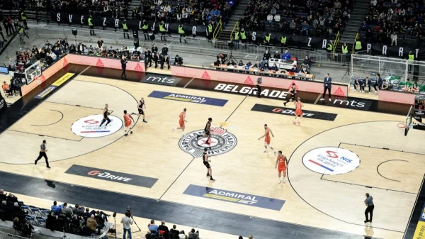 Poraz Partizana, ABA liga