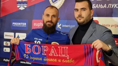 Borac predstavio Brkića, m:tel Premijer liga BiH