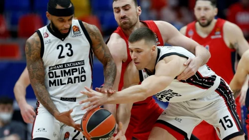 EL: Armani granitnom odbranom srušio CSKA u Moskvi, Moerman heroj Efesa